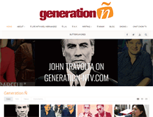 Tablet Screenshot of generation-ntv.com